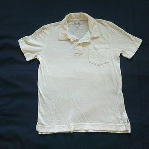 🟢Cream polo shirt